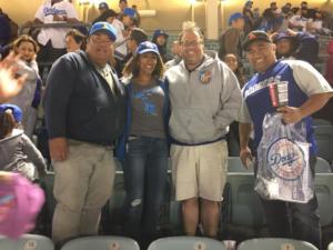 Jay Silvya Greg Anthony Annual Dodgers Night 2017